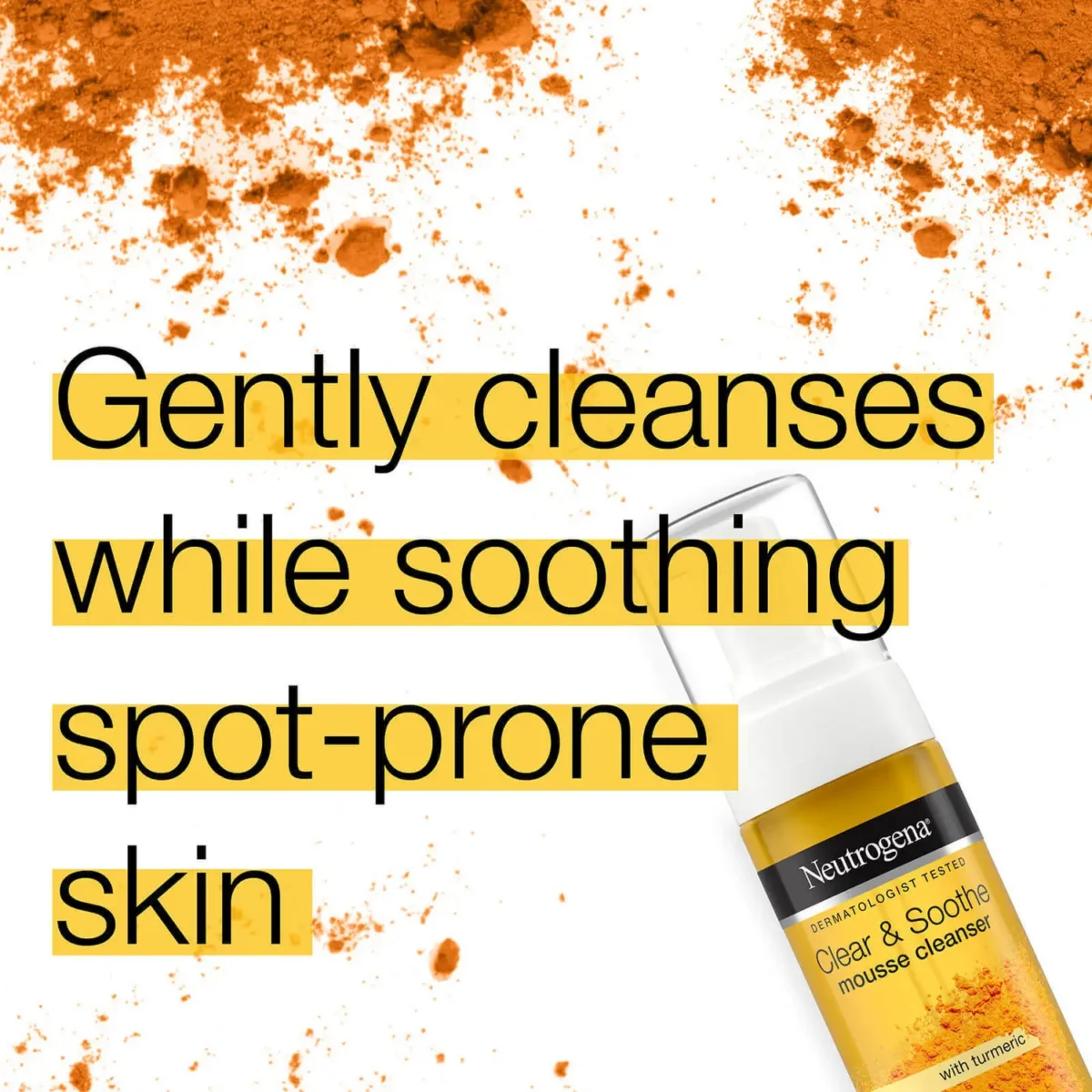 Neutrogena Clear & Soothe Oil FreeMousse Cleanser 150ml - Image 4