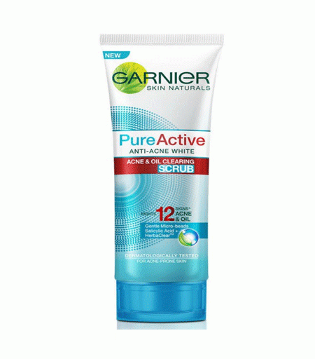 Garnier Pure Active Anti Acne Scrub 100ml