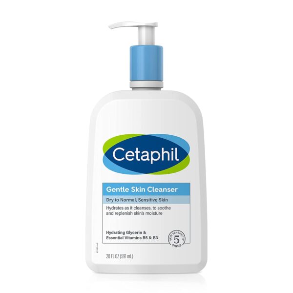 Cetaphil Face Wash, Hydrating Gentle Skin Cleanser 591ml