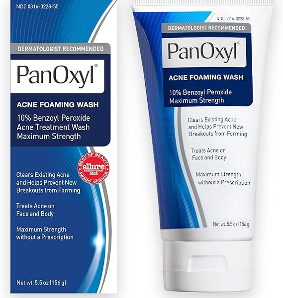 PanOxyl Acne Foaming Wash 156g