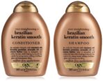 OGX Straightening + Brazilian Keratin Shampo & Conditioner 385ml