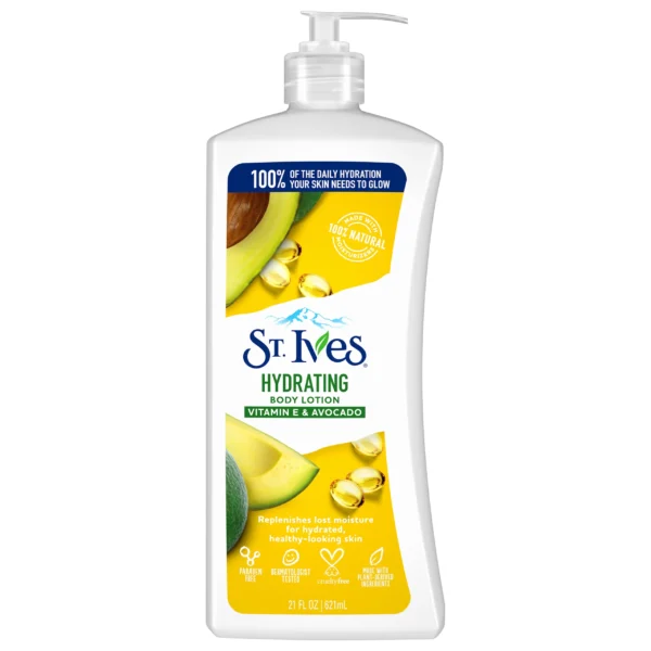 St IvesDaily Hydrating Vitamin E & Avovado Body Lotion 621ml