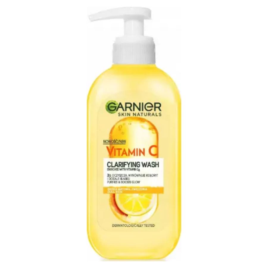 Untitled-design-13.jpg Garnier Vitamin C Clarifying Wash 200 ml - Image 1