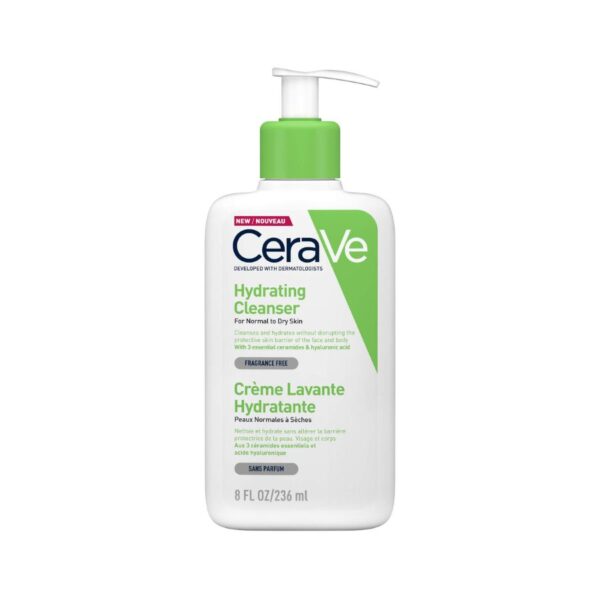 CeraVe Hydrating Cleanser Normal To Dry Skin 236ml