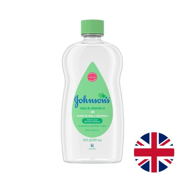 Johnsons Aloe and Vitamin E Oil 300ml
