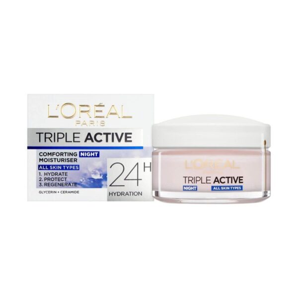 Loreal Triple Active Comforting Moisturizer Night Cream 50ml