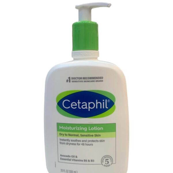 Cetaphil Moisturizing Lotion for Dry to Normal,Sensitive Skin 591ml