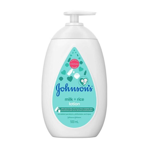 Johnsons Milk+Rice Lotion 500ml